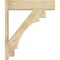 Ekena Millwork Merced Block Rough Sawn Outlooker, Douglas Fir, 8"W x 32"D x 38"H OUT08X32X38MRC05RDF - alternate 4